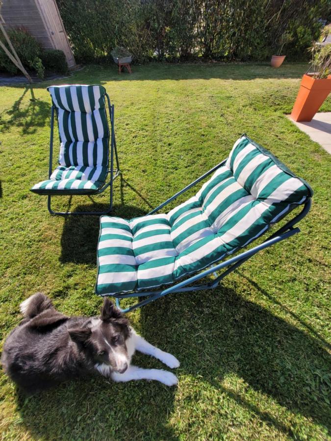 Sweet Omaha Belle Maison Recente Lumineuse Et Cosy Bien Equipee Jardin Clos 15 Mn A Pied Plage Omaha Beach Et Proche De Bayeux & Port En Bessin Saint-Laurent-sur-Mer Eksteriør bilde