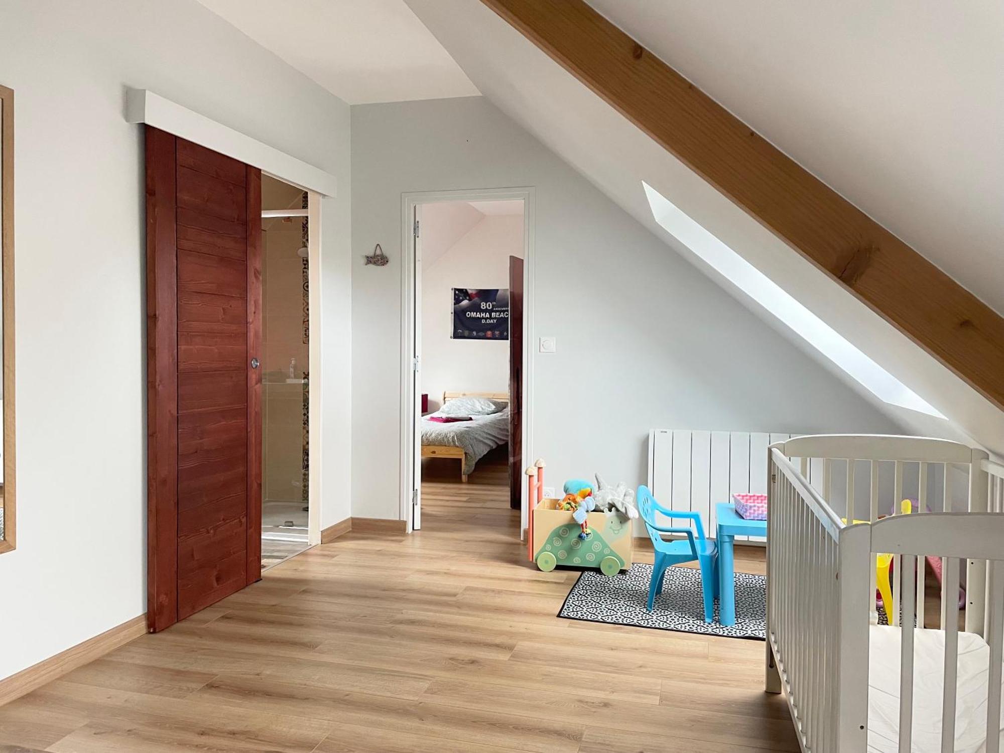 Sweet Omaha Belle Maison Recente Lumineuse Et Cosy Bien Equipee Jardin Clos 15 Mn A Pied Plage Omaha Beach Et Proche De Bayeux & Port En Bessin Saint-Laurent-sur-Mer Eksteriør bilde