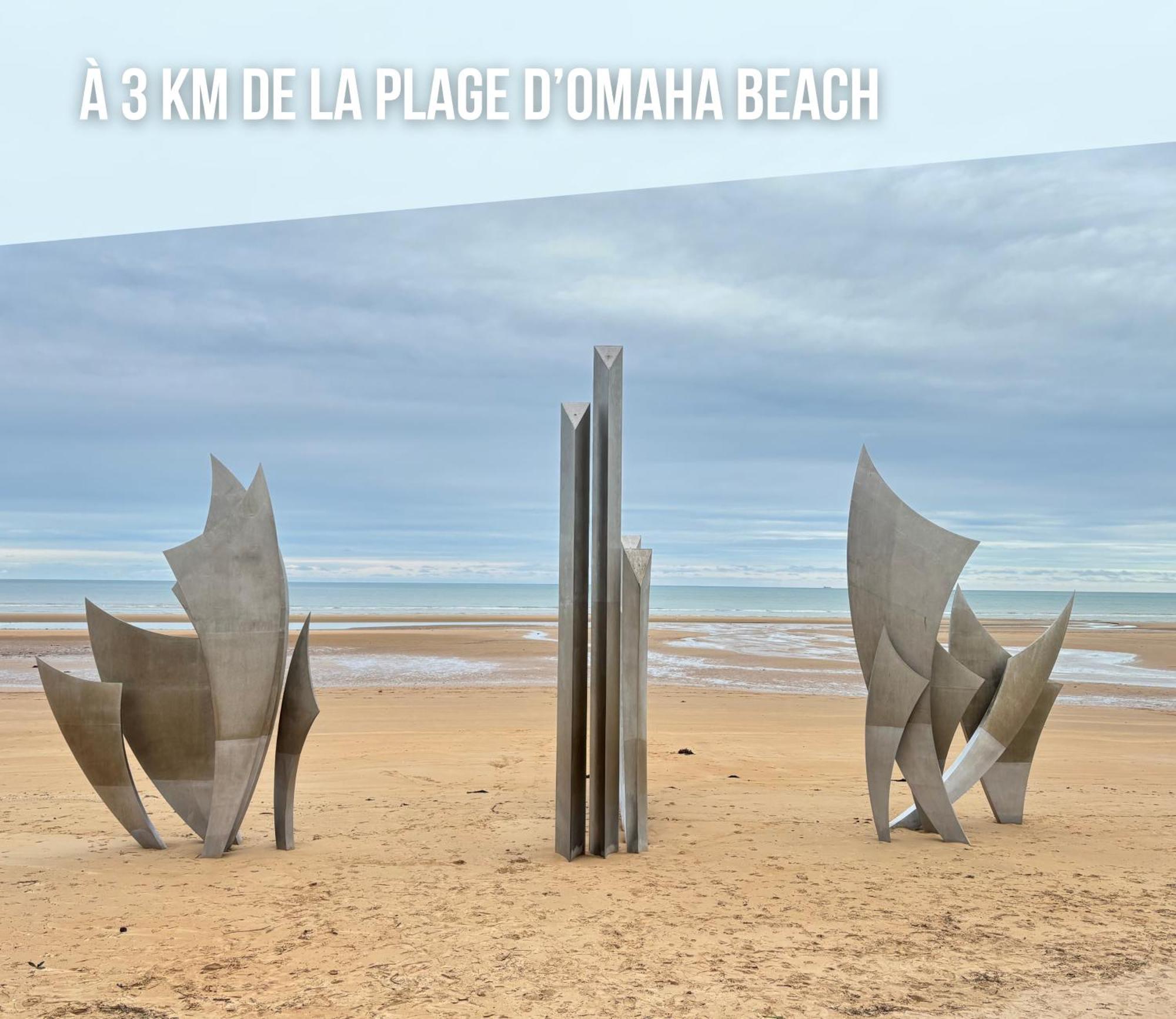 Sweet Omaha Belle Maison Recente Lumineuse Et Cosy Bien Equipee Jardin Clos 15 Mn A Pied Plage Omaha Beach Et Proche De Bayeux & Port En Bessin Saint-Laurent-sur-Mer Eksteriør bilde